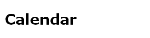 Calendar